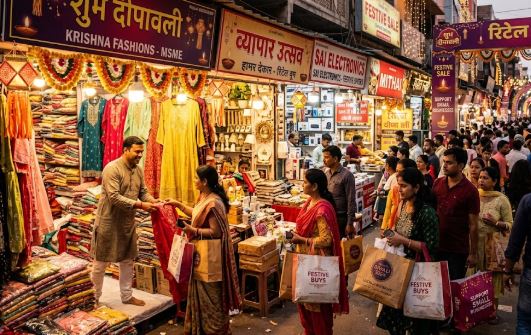 Beyond Celebrations: How India&rsquo;s Festive Season Is Creating a Business Boom for Retailers and MSMEs